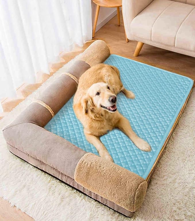 SOMOYA Dogs Cooling Mat Pet Cool Pads Blanket Sleeping Kennel Mat, Washable Ice - Image 10