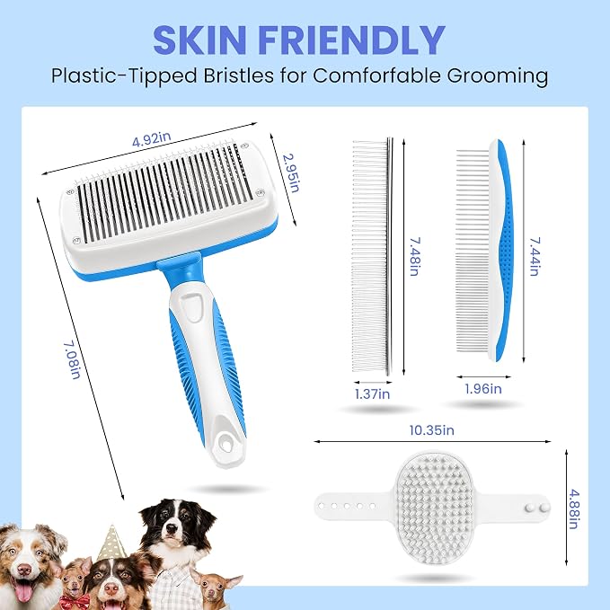 Self Cleaning Shedding Brush - Image 6