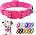 azuza Reflective Dog Collar, Soft Neoprene Padded Pet Collar by azuza