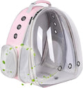 Front Expandable Cat Backpack Carrier, Fit up to 20 lbs, Space Capsule Bubble by halinfer