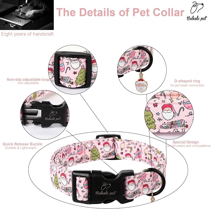 Christmas Dog Collar for Puppy Small Dogs - Image 4