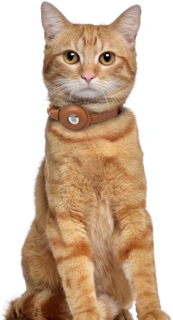 OOPSDOGGY Leather AirTag Cat Collar - Image 6