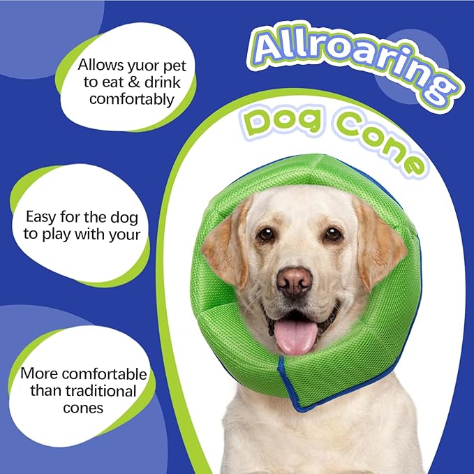 Dog Cone Collar After Surgery, Adjustable Soft Recovery Cone - Image 5