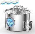 Cat Water Fountain Advanced 304 Stainless Steel 2.2L/74oz by Unknown