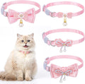 Jeffdad 4 PCS Cute Pearl Cat Collar by Jeffdad