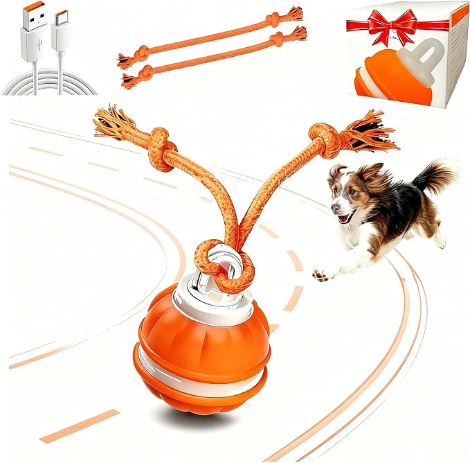 Interactive Dog Ball Toy, Interactive Dog Toys by Unknown