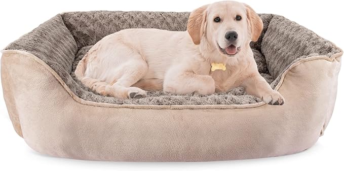 JOEJOY Rectangle Dog Bed for Large Medium Small Dogs by JOEJOY
