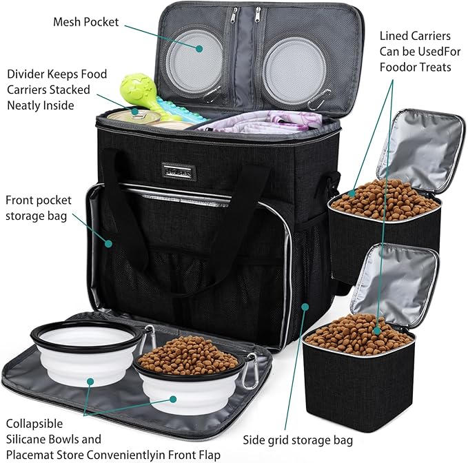 BAGLHER Dog Travel Bag, Pet Travel Bag, - Image 5