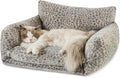 Hollypet Cat Bed Fluffy Plush Mutifuctional Double-Layer Soft Pet Couch by Hollypet