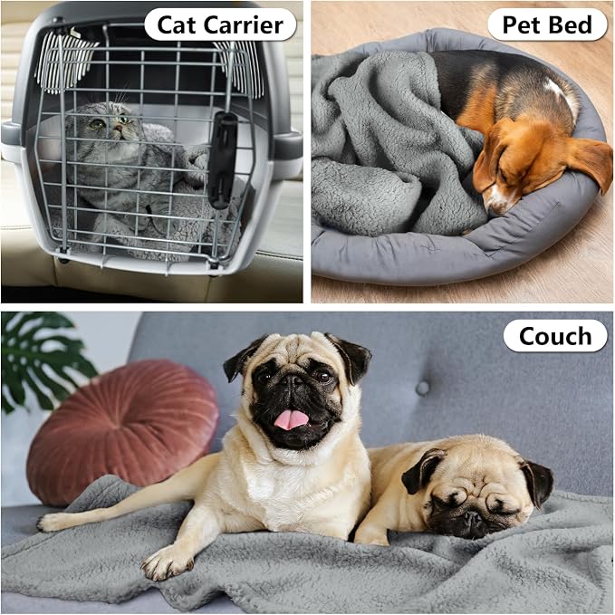 FurryBaby 1 Pack 2 Pet Blankets - Image 6