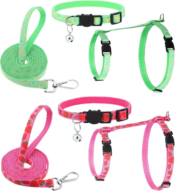 2 Pack Cat Harness and Leash by Unknown