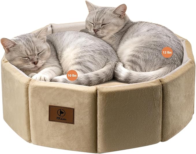 PJYuCien Premium Orthopedic Memory Foam Round Pet Bed - Image 8