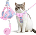 Cat Vest Harness and Leash Set for Walking Escape Proof, Adjustable Kitten by NCMAMA