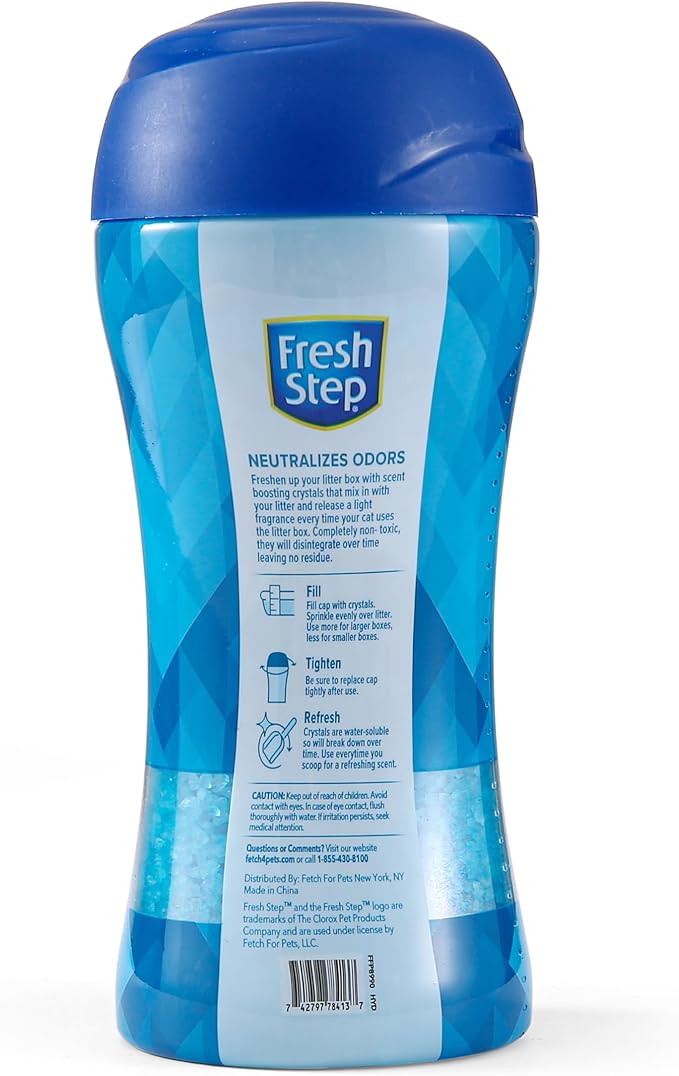 Fresh Step Cat Litter Crystals Deodorizer, Non Toxic Odor Neutralizing Crystals - Image 4