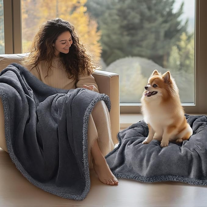 Luciphia Waterproof Pet Blanket, Liquid Pee Proof Dog Blanket - Image 9