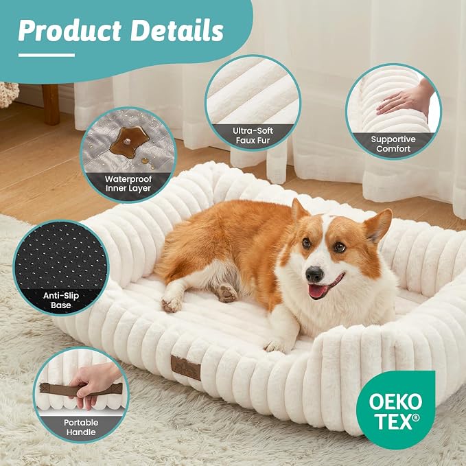 Orthopedic Dog Bed for Medium Dogs & Large Dogs - Image 3