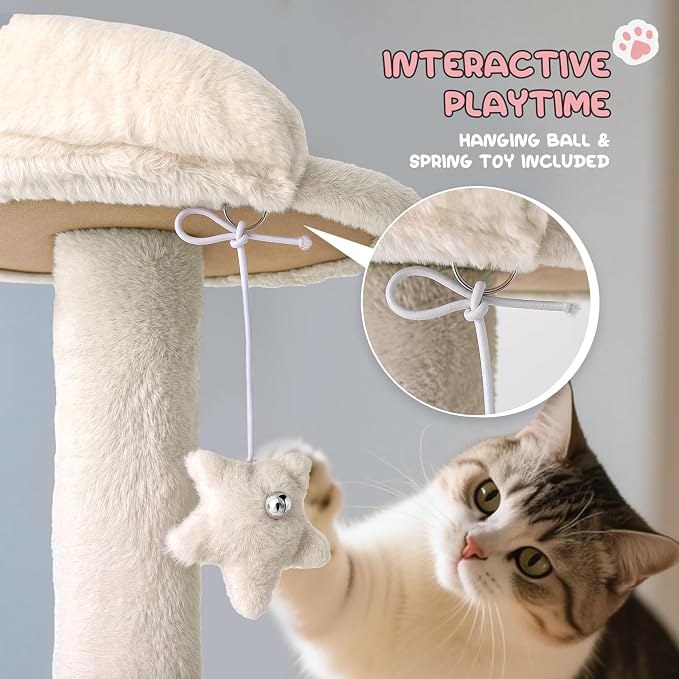 MoNiBloom 54 Inch Cat Tree Tower - Image 5