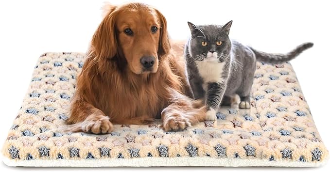 Mora Pets Dog Bed Crate Pad Ultra Soft Pet Bed by MoraPets