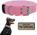 Tactical Dog Collar Military Adjustable Dog Collars Soft Nylon Training Collar by Periflowin