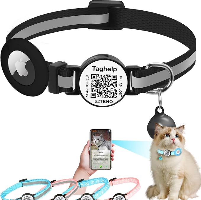 Airtag Cat Collar Breakaway by Taghelp
