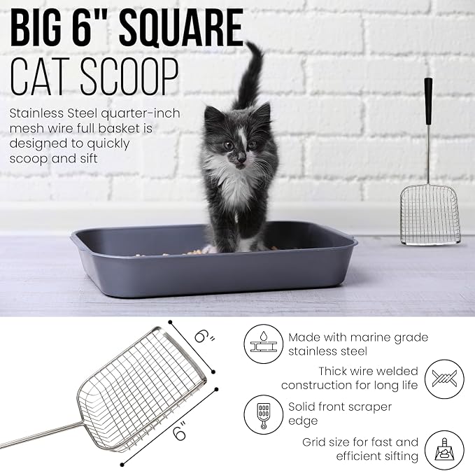 Sand Dipper Cat Poop Scooper & Chicken Poop Scooper - Image 4