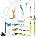 HONGDDY Interactive Bird Simulation Cat Toys，4 in 1 Cat Toys by HONGDDY