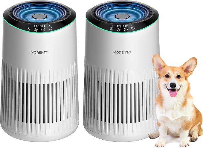 Air Purifiers for Bedroom Home by MORENTO