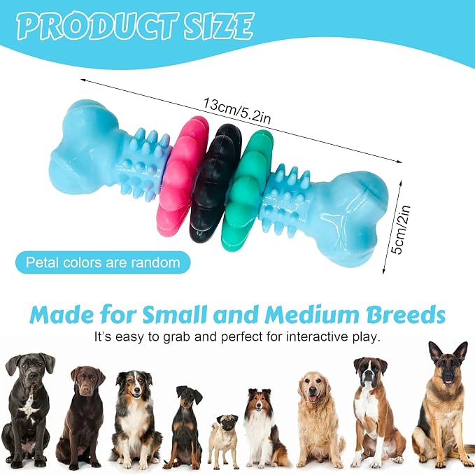 Puppy Chew Toys for Teething, Durable Dog Chew Toy for Aggressive Chewers - Image 2