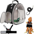 Bearded Dragon Carrier Backpack by halinfer