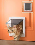 LIBBEPET Cat Door Interior Door, Indoor Cat Doors, Medium Pet Doors by LIBBEPET