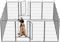 Dog Playpen, 32/40/45 Inch Height in Heavy Duty, Folding Indoor Outdoor by BestForYourPets