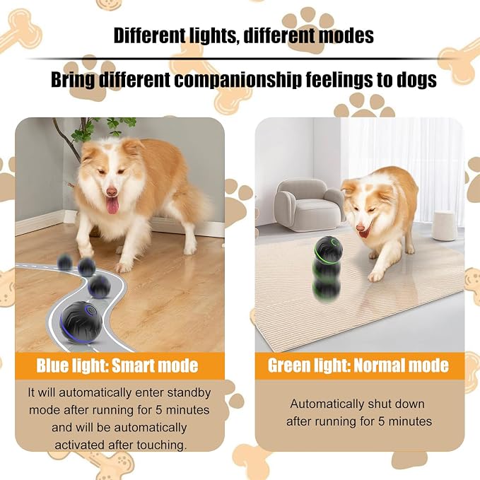 Interactive Dog Toys Dogs Ball, Moving Dog Toy - Image 3