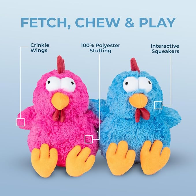 Best Pet Supplies Interactive Squeaky Dog Chew Toy, Ideal Dog Toys - Image 3