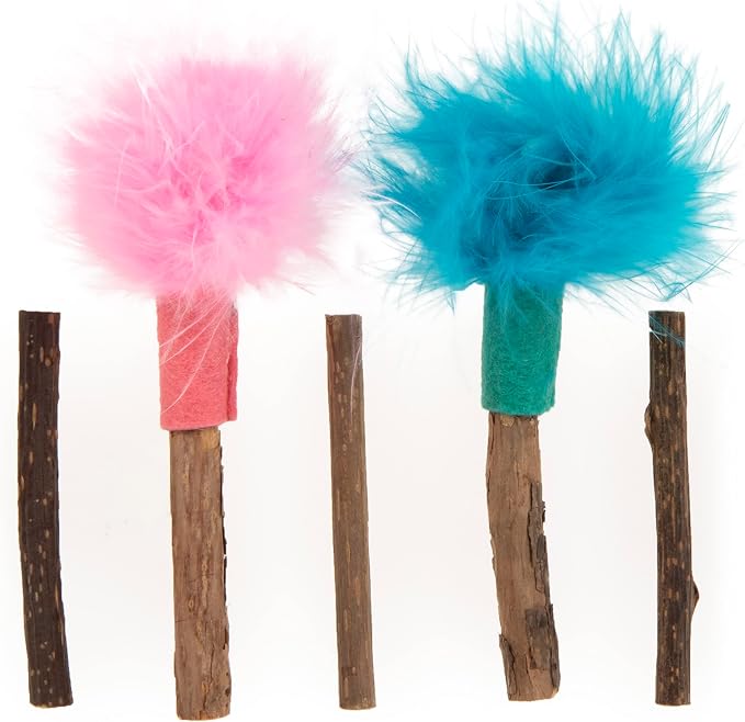 SmartyKat Silly Silver Stix Natural Silvervine Cat Toys - Image 3