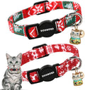 Cat Collar, 2 Pack Cat Collars Breakaway by DOGWONG