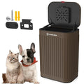 PAWZIDEA Wall Mount Dog Poop Trash Can Outside, 2.1 Gallon Small Dog Waste Bin by PAWZIDEA-Inlovejoywelive