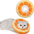 ANWA Adjustable Cat Cone Collar Soft, Cute Cat Donut Collar After Surgery by ANWA