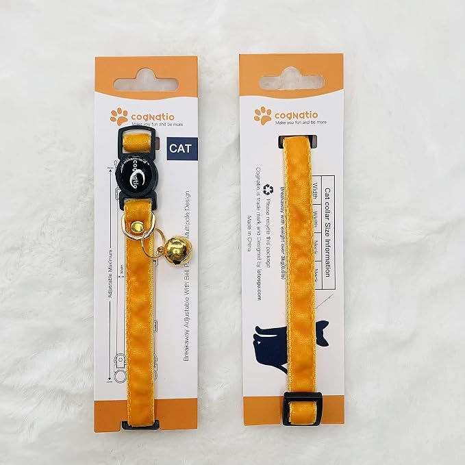 Safety Quick Release Cat Collars, Double Velvet - Image 2