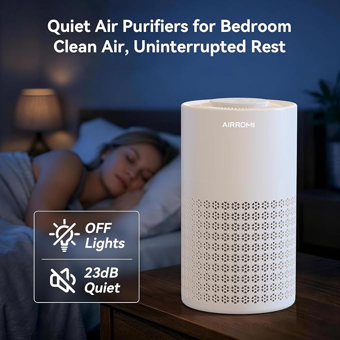 AIRROMI Air Purifier for Bedroom - Image 6