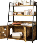 Recaceik Large Cat Litter Box Enclosure by Recaceik
