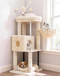 Heybly Cat Tree, 45.3-Inch Cat Tower by HEYBLY