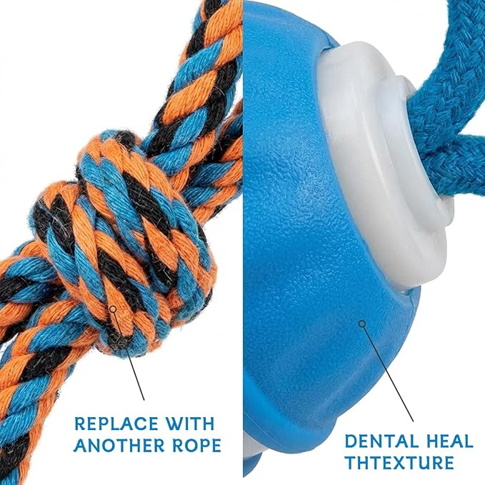 Zealburst Interactive Dog Toy, 360° Smart Automatic Rolling Moving Toy - Image 7