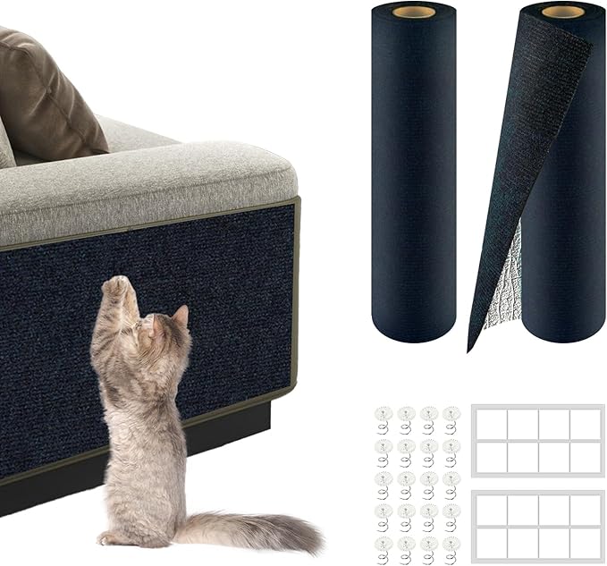 2Pack Total 78.7"x15.8" Cat Scratch Mat by ZLAFM