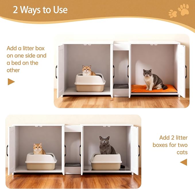 Cat Litter Box Enclosure Furniture - Image 4