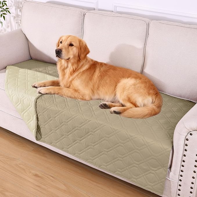hyha Waterproof Dog Bed Blanket, Soft Pet Blankets, Waterproof Couch Cover by hyha