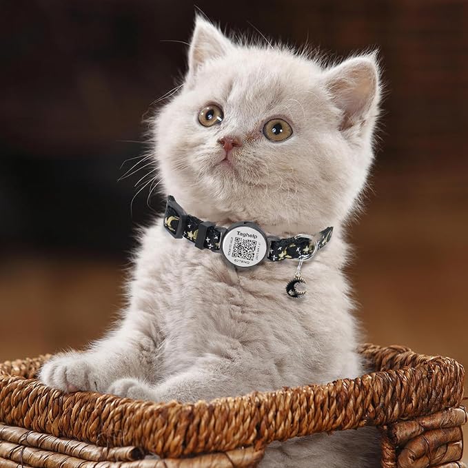 The Ultimate QR Code Pet ID Collar 4-Pack | Breakaway Adjustable Cat Collars - Image 7