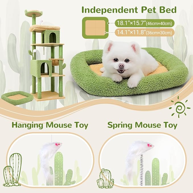 Globlazer Heavy Duty Cactus Cat Tree - Image 5