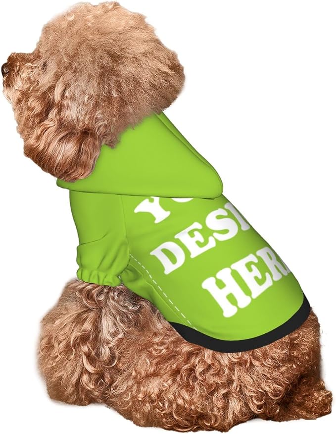 Dog Clothes, Custom Dog Hooded Sweatshirt, Personalized Pet Costume Robe Shirt - Image 6