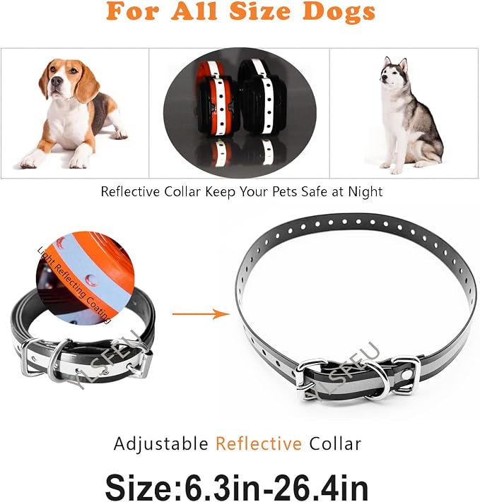 Dog Collar Strap for Most of Electronic Training Shock Collar - Image 5