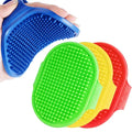 4 Pack Dog Grooming Brush, Premium Soft Silicone Pet Bath Brushes by Brillirare
